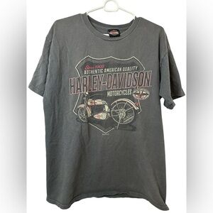 Harley-Davidson Richmond VA Black and Gray Graphic Tee